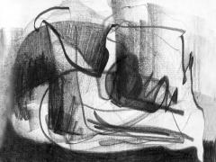 "#7", serie "Esencia de grises", grafito sobre papel, 17 x 21,5 cm, 2008